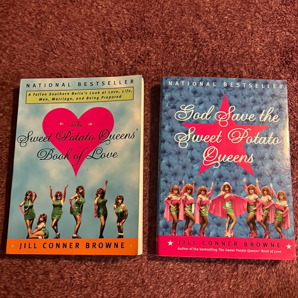 Sweet Potato Queens Book of Love & God Save Sweet Potato Queens Jill Browne book